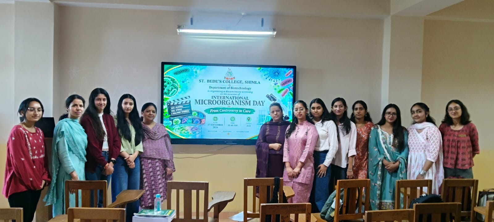 International Microorganism Day celebration by Dept. of Biotechnology